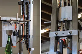 Inspection unit for industrial test processes