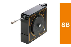 Automatische Kabelaufroller mit Rückholfelder, Rastfunktion und Einlaufbremse