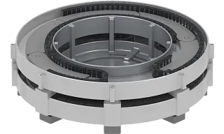 MRM module with two levels