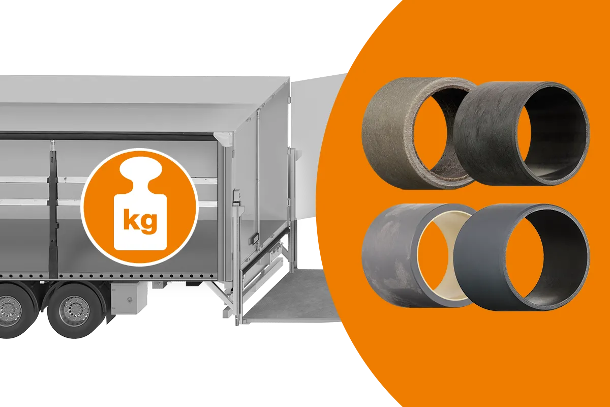 卡車和 e-spool flex 電纜捲筒