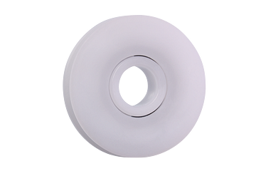 xiros® cuscinetto a sfere radiali, flangia su entrambi i lati, coperchio bilaterale, xirodur B180, sfere in acciaio inossidabile, gabbia in PA, mm