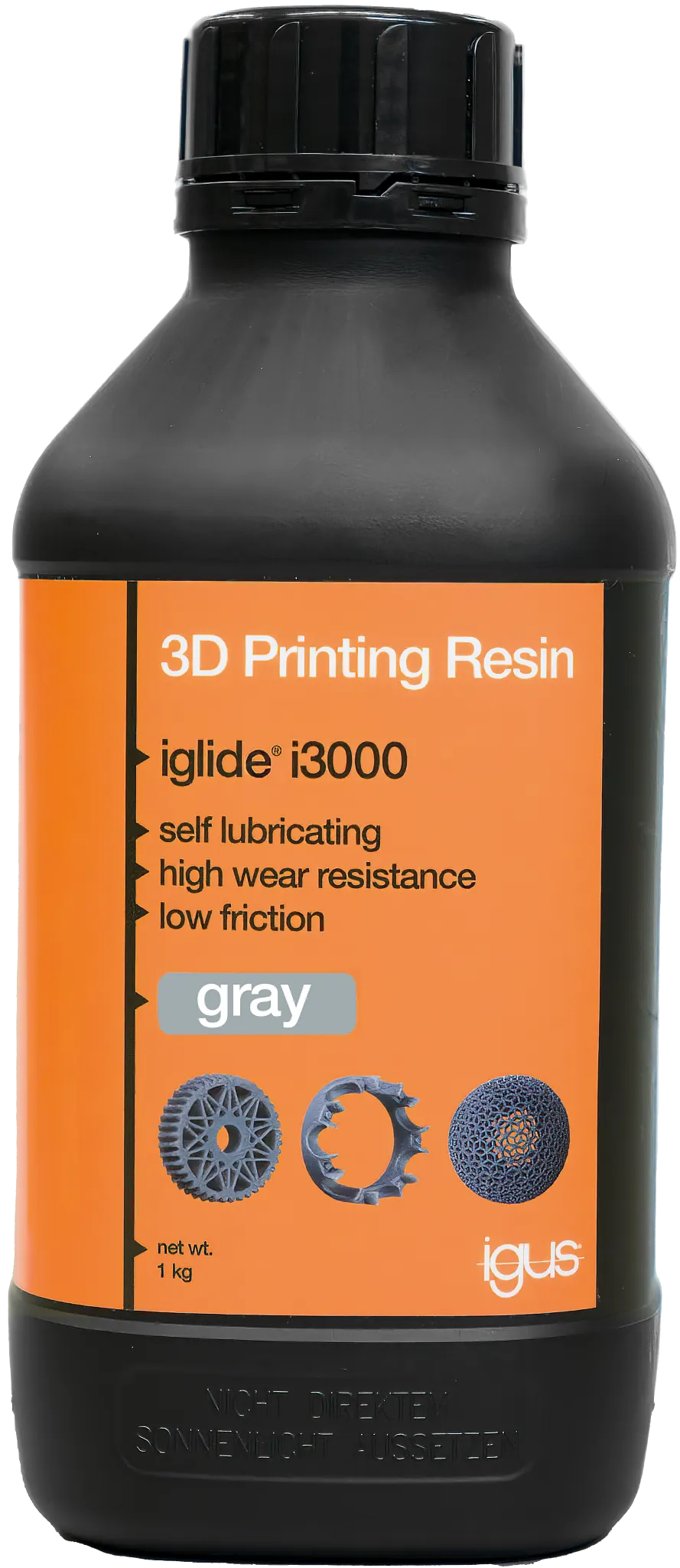 DLP resin for 3D printed wear parts