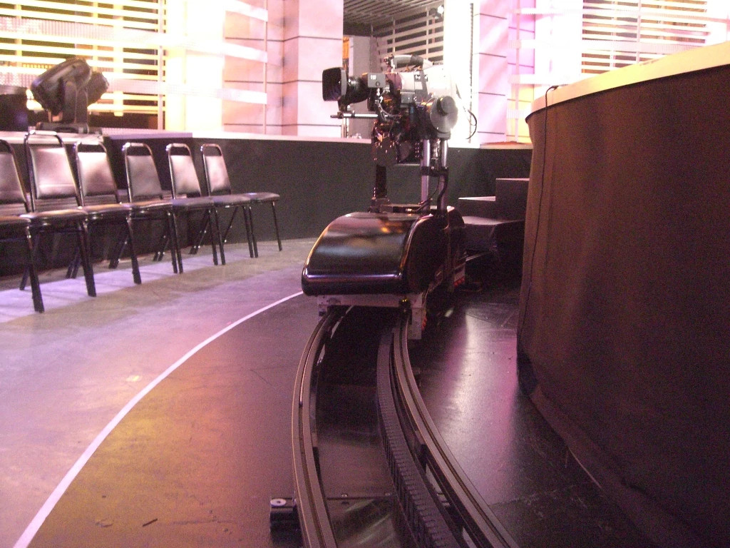 Camera carriage from Rail & Tracking Systems