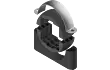 Split pillow block bearing for square profiles, ESQM, igubal® 2.0