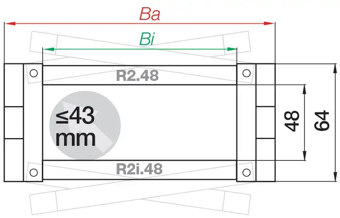 R2I.48.100.100.0 technical drawing