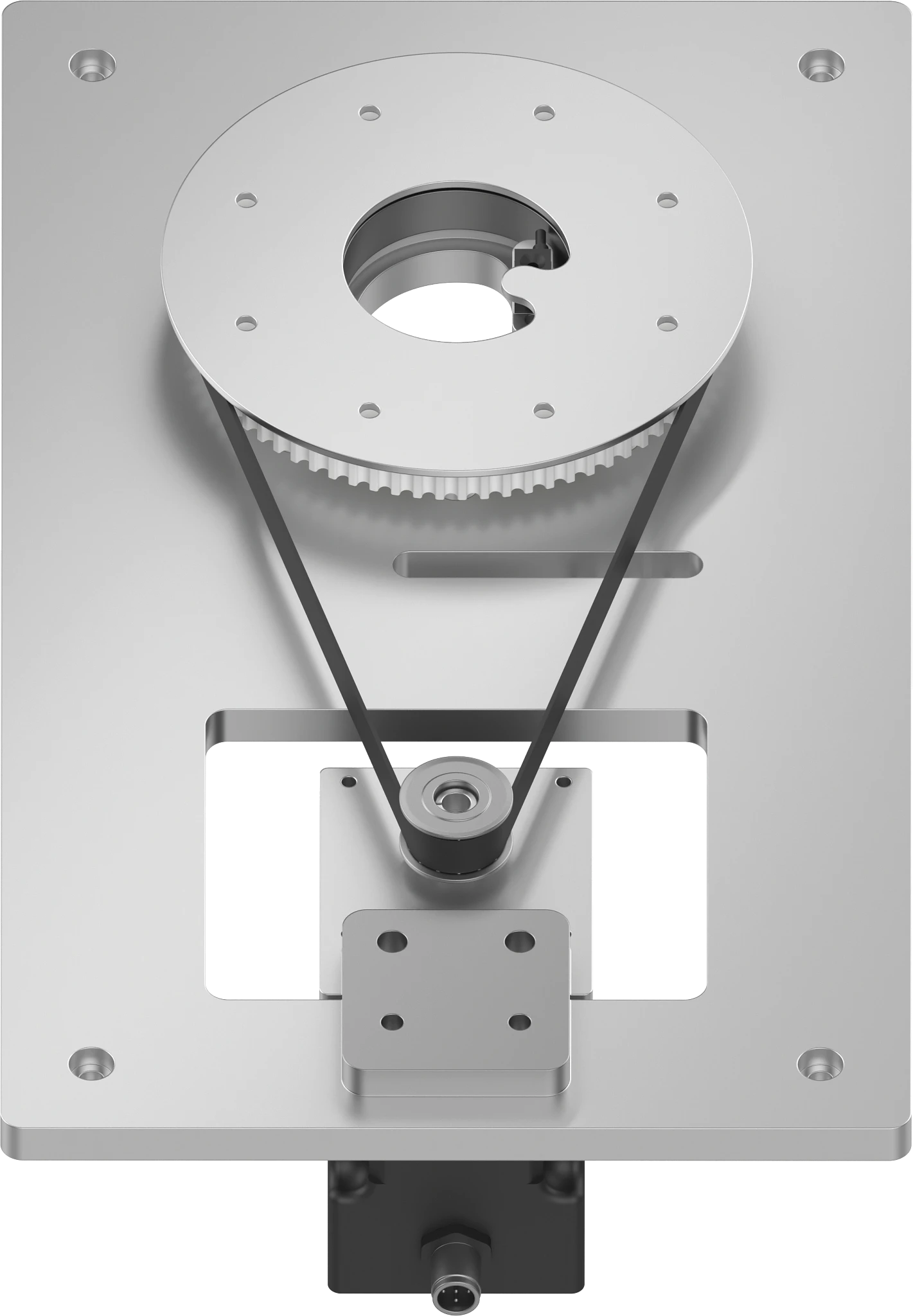 drylin® E motorizovaný otočný stůl