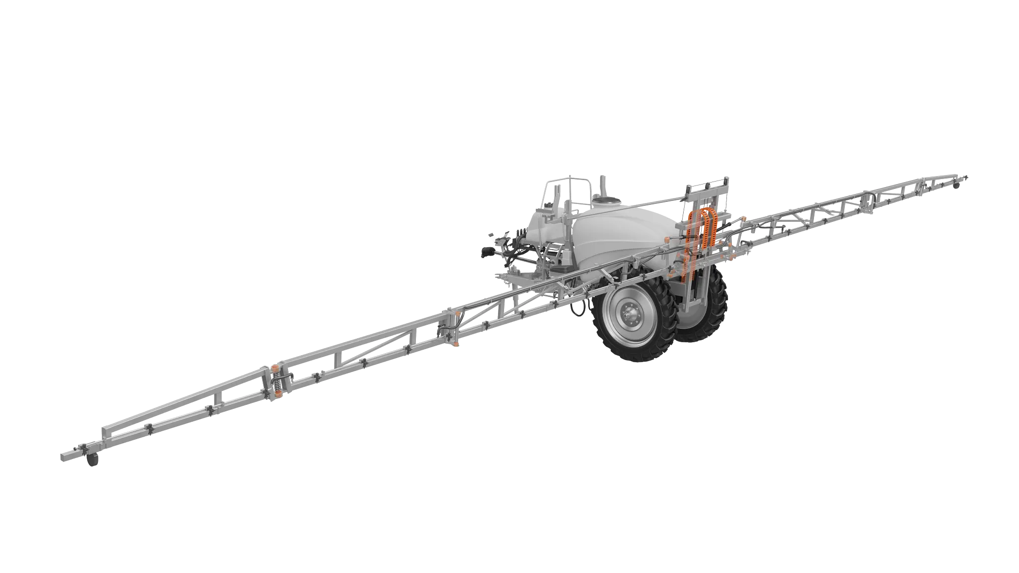 田間噴霧機中的 iglidur 平面軸承