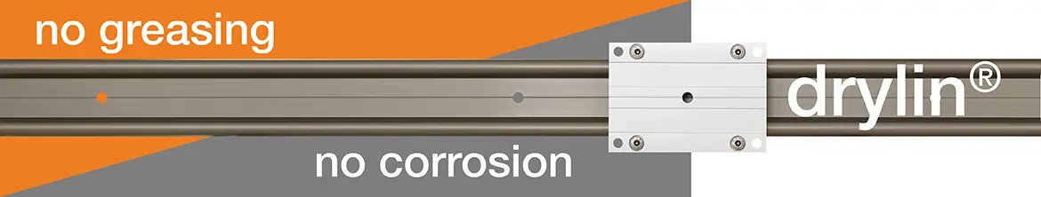 no greasing, no corrosion 