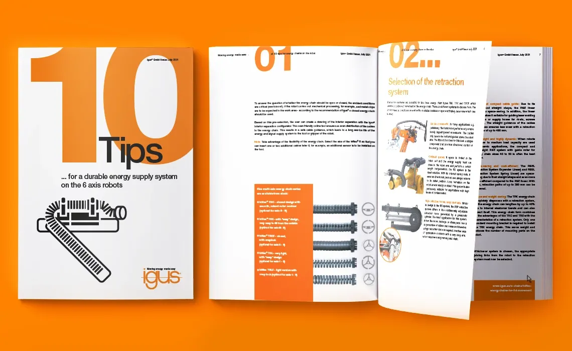 White paper energy supply on robots