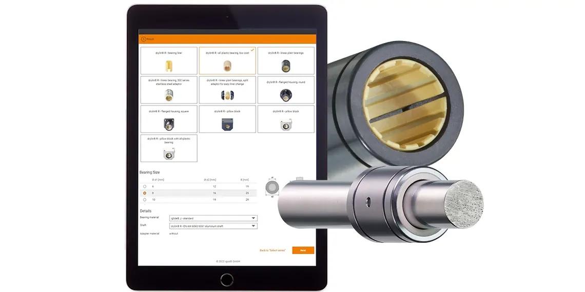 Drylin R configurador de ejes