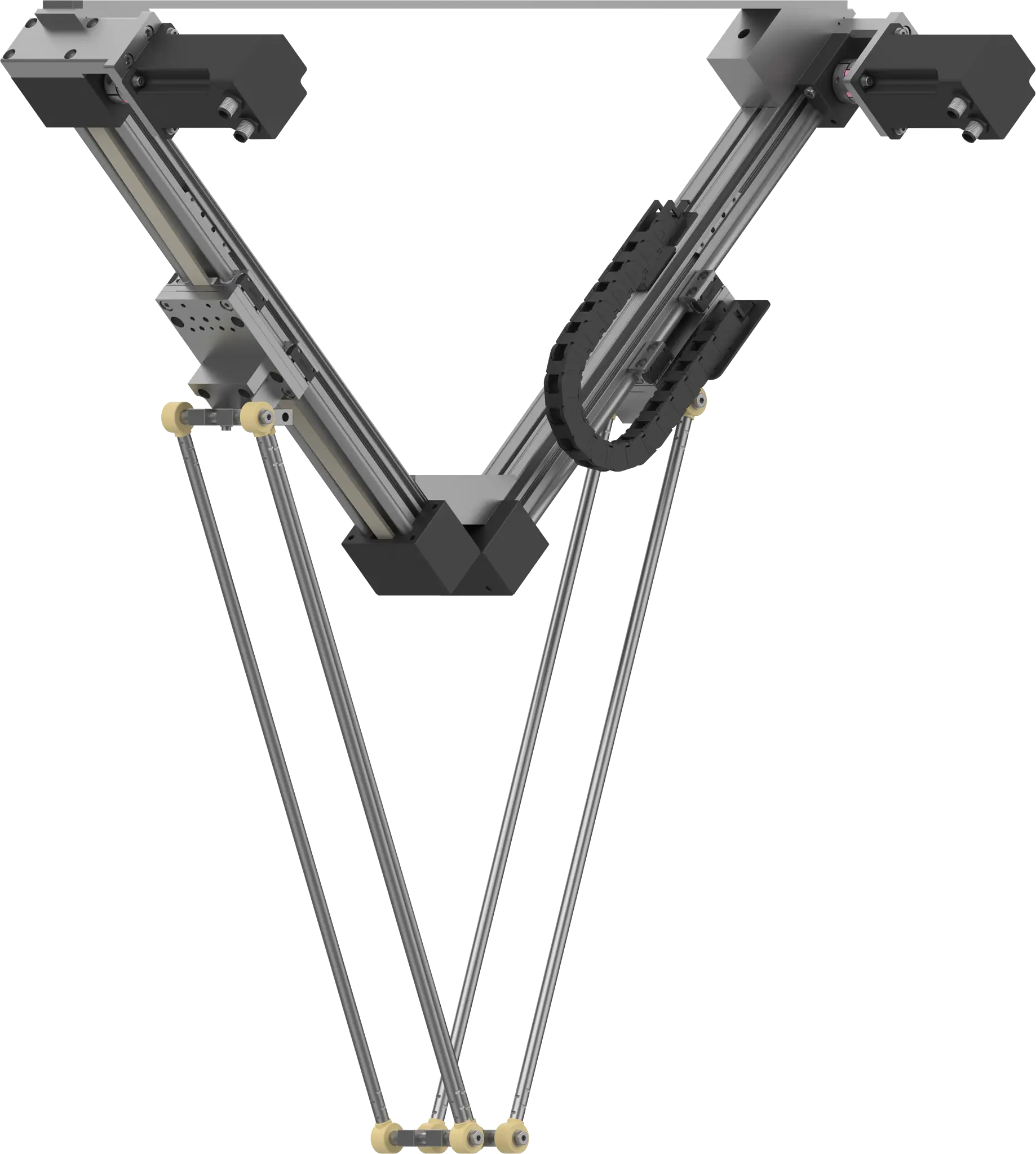 Energy chains complete set for 2-axis delta - 700mm