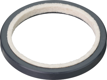 iglidur plain bearing with integrated felt seal