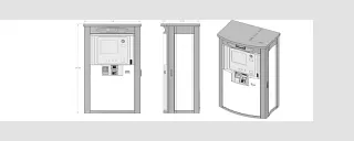 Sketsa dispenser obat
