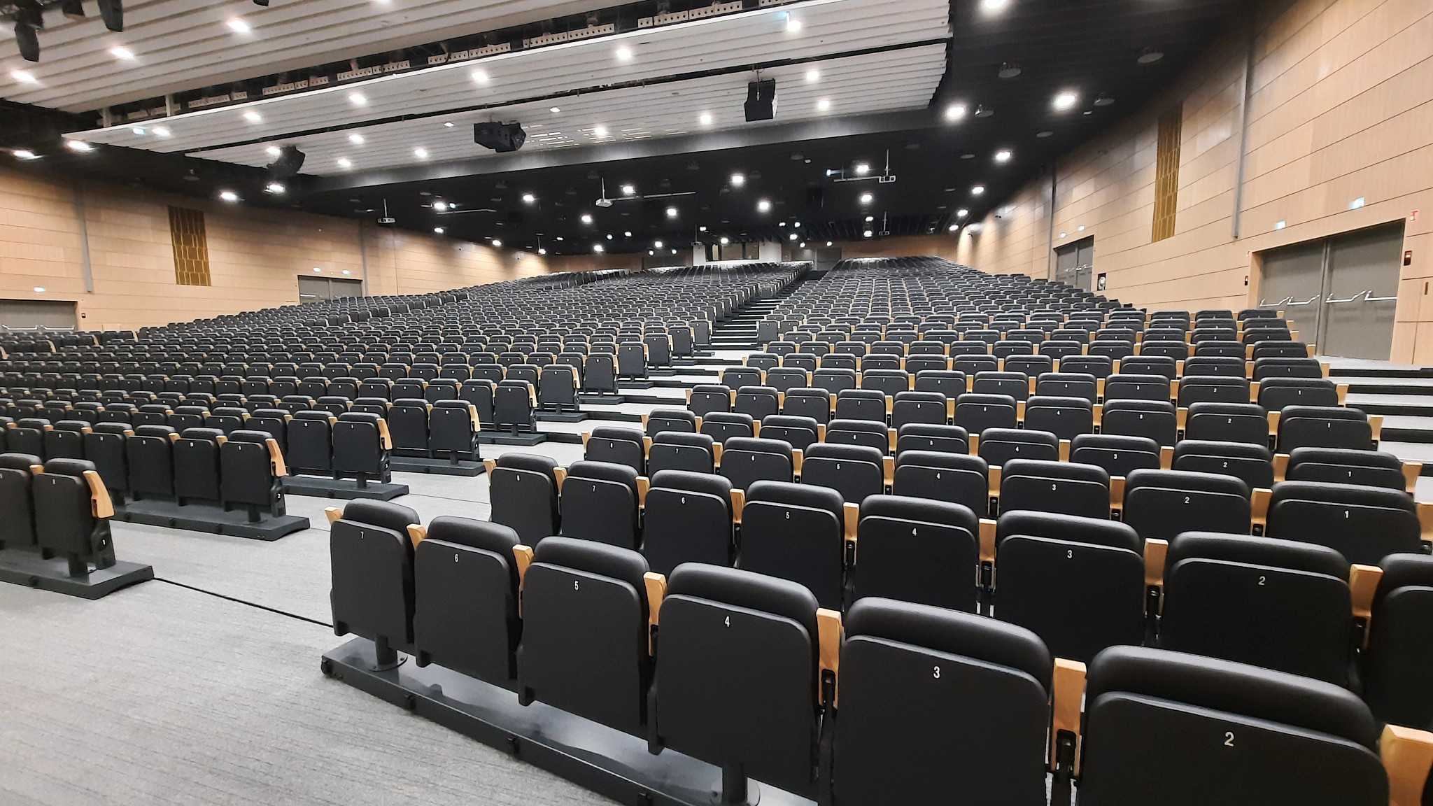 Sala multifuncional de Hungexpo en Budapest