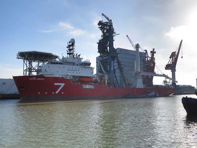 Castrone Ship Components for pipe-laying equipment on pipe-laying vessels