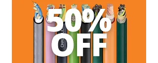 surplus flexible cable stock