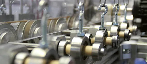 Laboratorio de ensayos de rodamientos de bolas