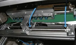 Folding and gluing machine