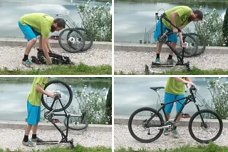 Tonkel Om foldable mountain bike