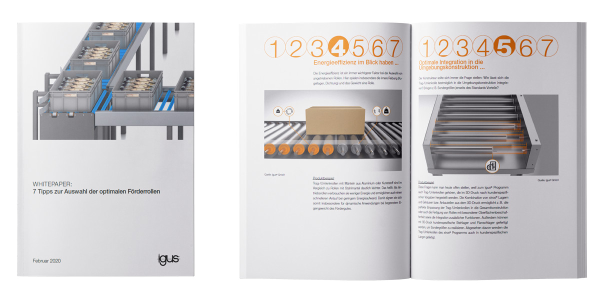 White paper: Seven tips for choosing the right conveyor rollers