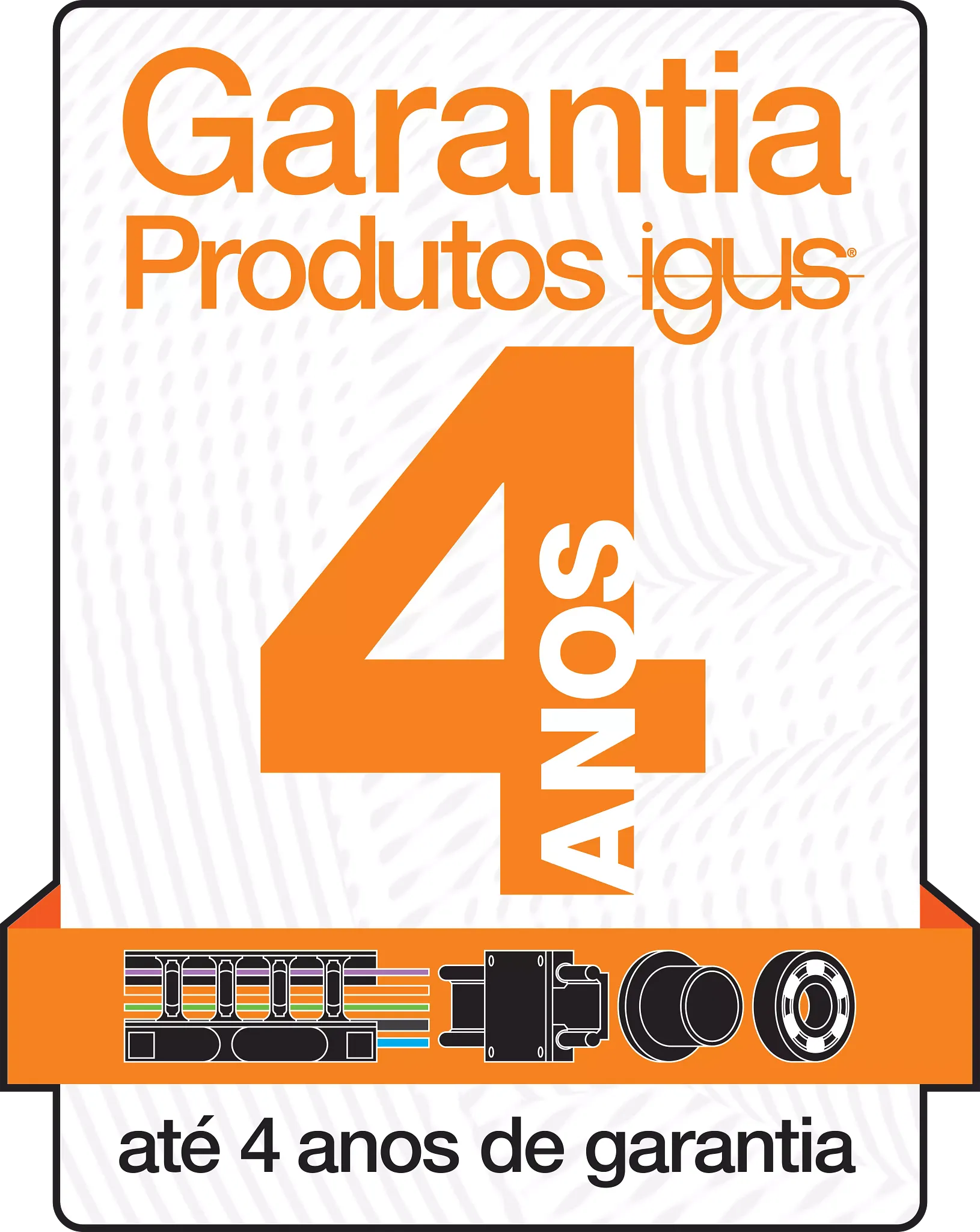 Garantia dos produtos da igus