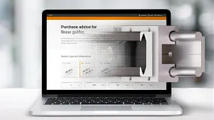 igus linear guide rail configurator