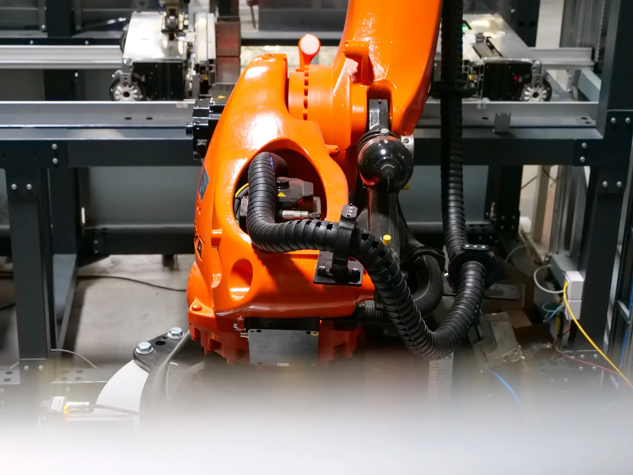 Roboter mit triflex Energiekette