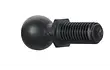 Ball stud made of polymer with male thread, GZRM, igubal®
