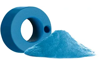 Workpiece with coating and iglide® IC-05 coating powder