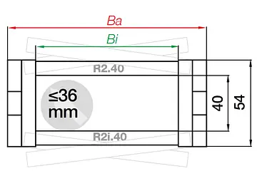 R2.40.075.080.0 technical drawing