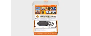 Sample box telescopic work platform