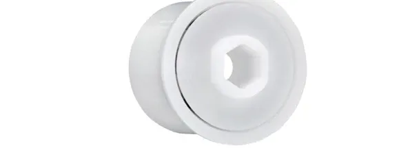 Tapa final con inserto roscado