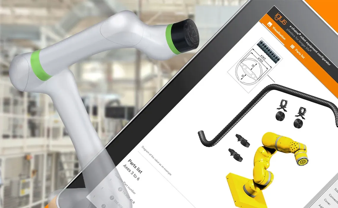 Fanuc CRX v konfigurátoru