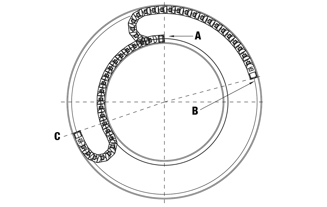 Zeichnung Beispiel einer RBR-Bewegung