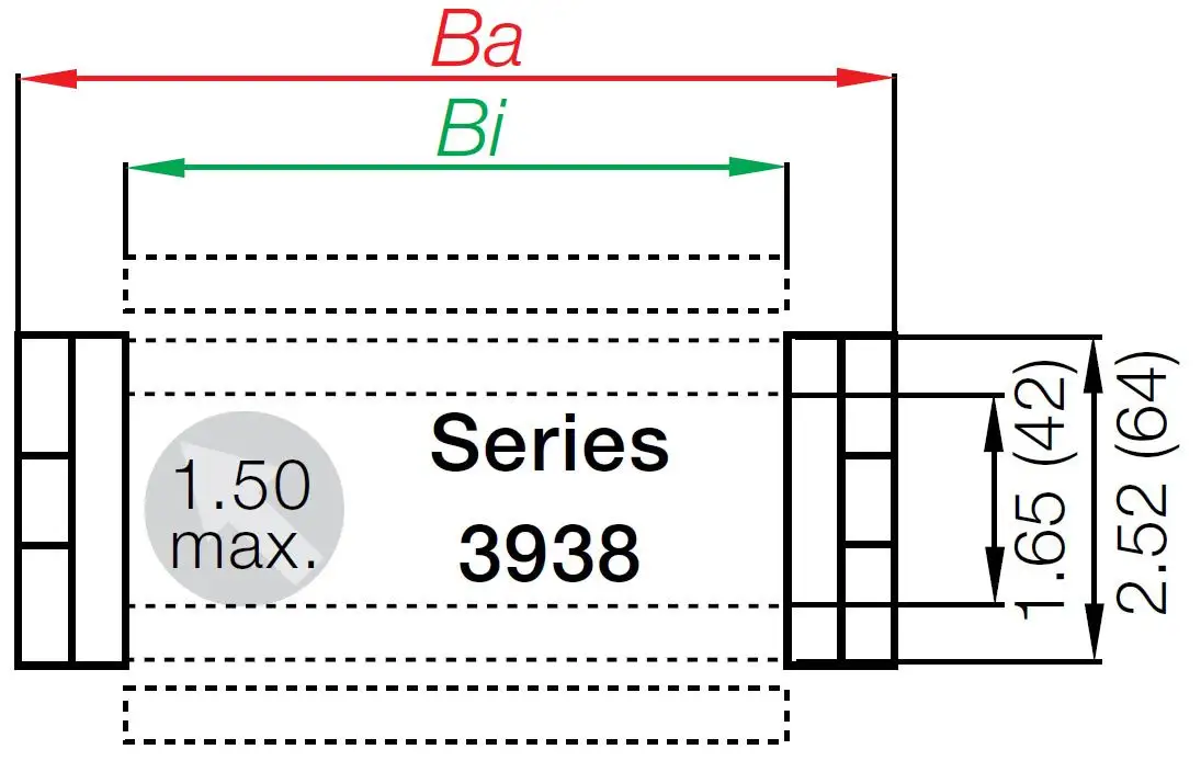 3938C.05.075.0 technical drawing