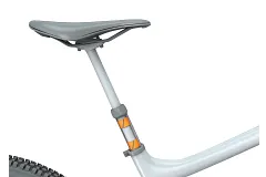 Paliers lisses iglidur dans une tige de selle télescopique