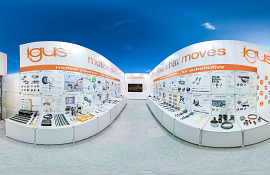 Virtual trade show stand for the automotive industry