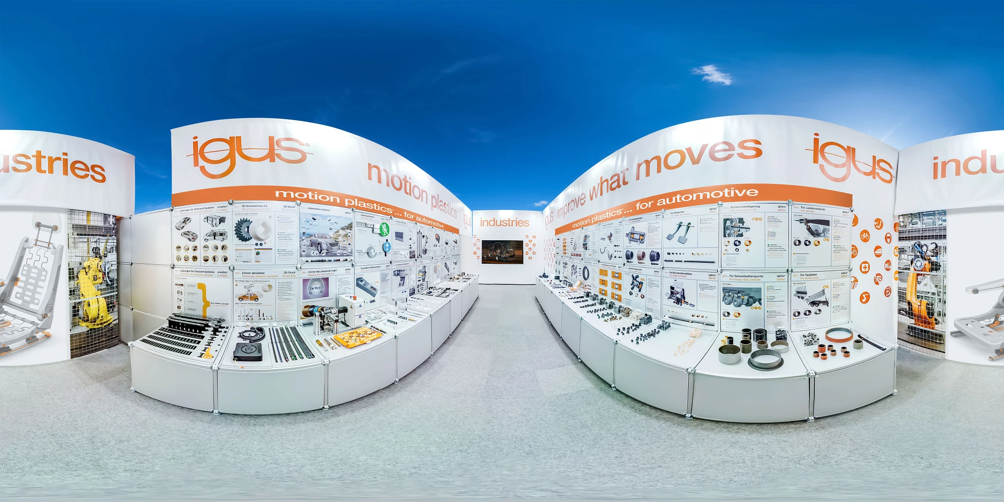 Stand virtual de expoziție pentru tehnologie medicală