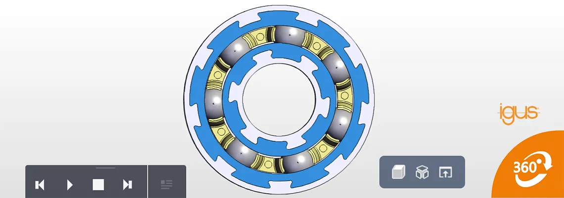 Govie: two-component ball bearings