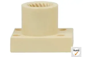 Tuercas de rosca de plomo con bridas