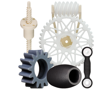 Parts from the igus 3D printing service