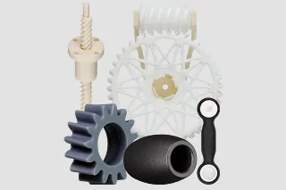 3D-printed parts