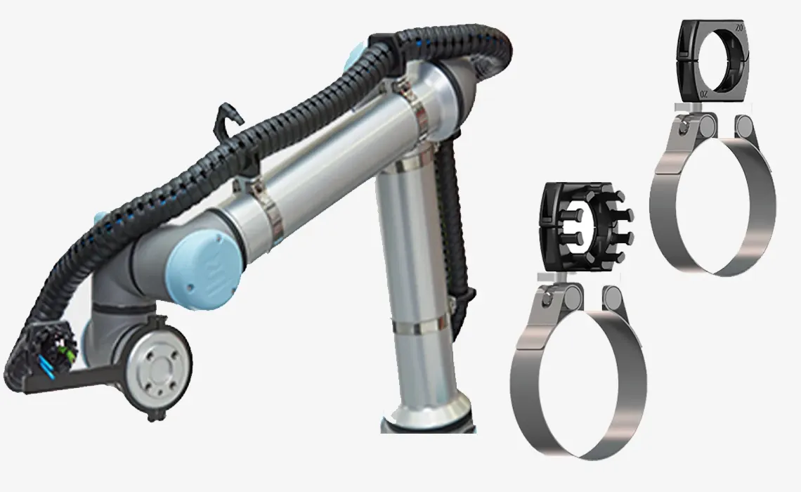 Colliers cobot UR Metall Photo produit