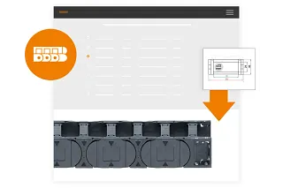 Energy chain configurator