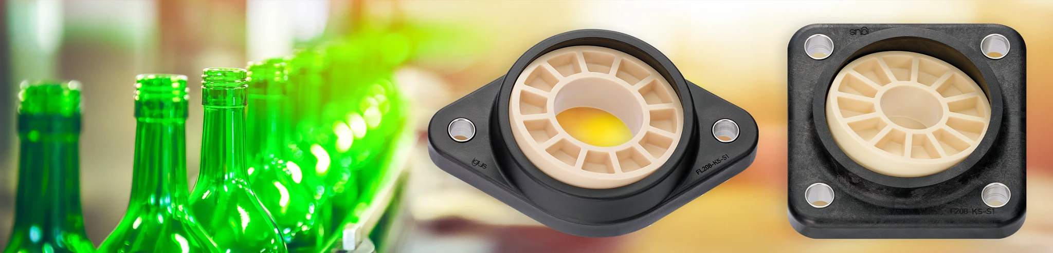 Rodamientos de inserción de igubal JEM