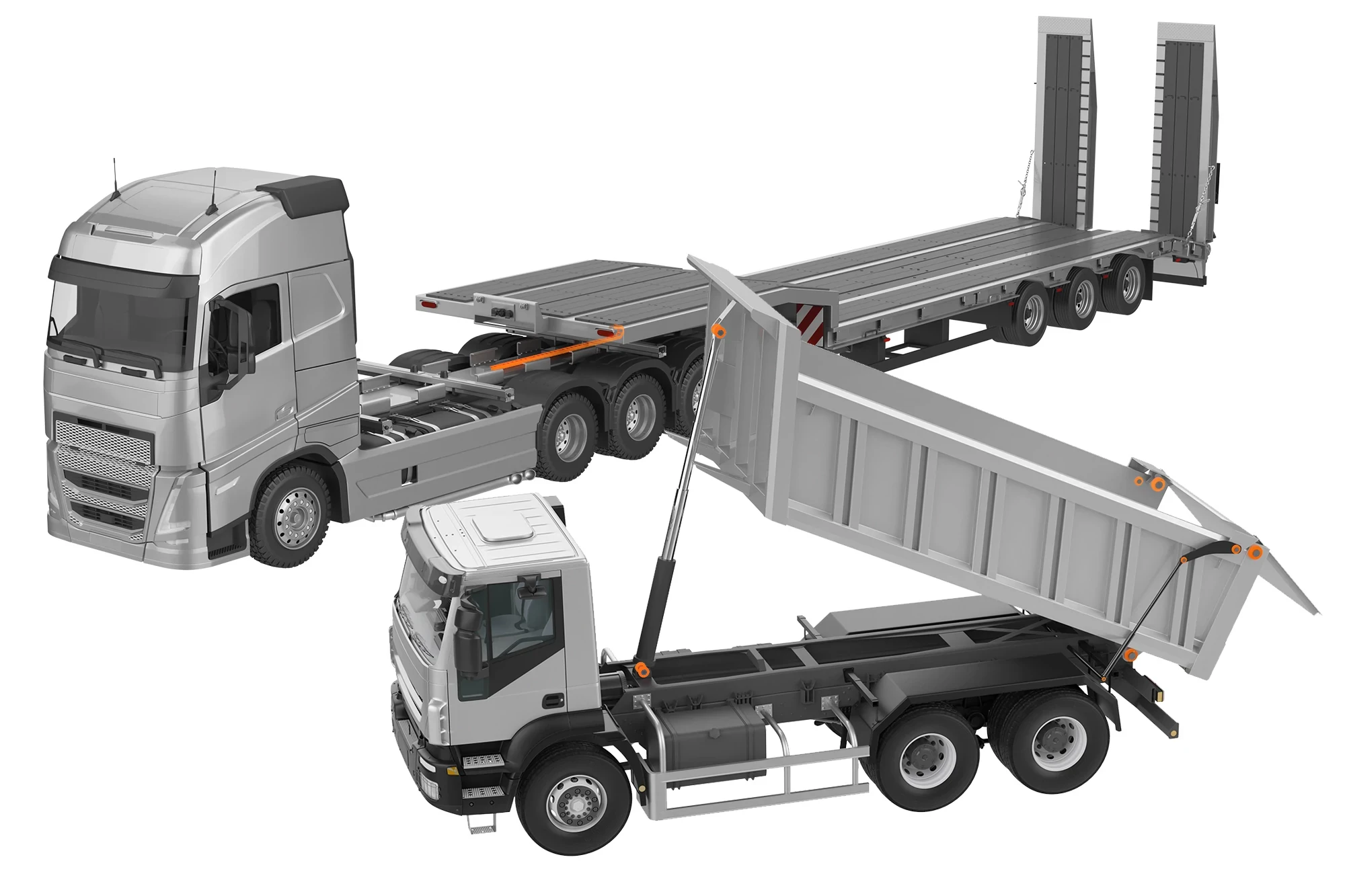 Nízký nakladač a sklápěč