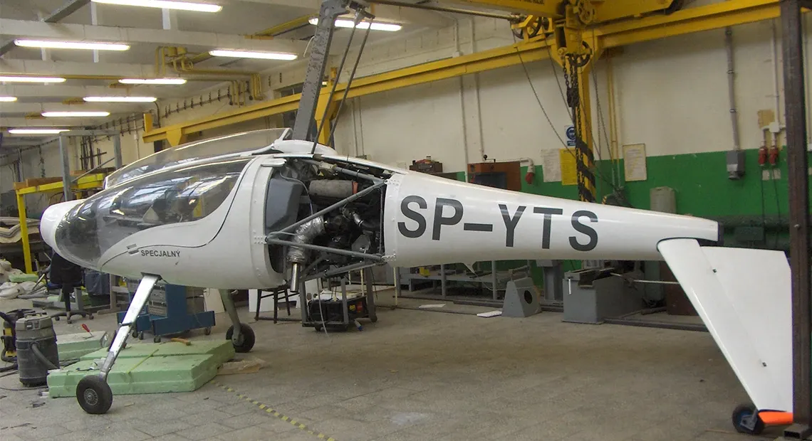 Aviones en el Instituto de Aviación Mirosław Delega de Varsovia