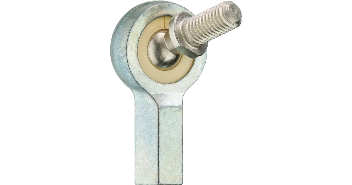 igubal® metal rod end bearing with metal pin, female thread igus®