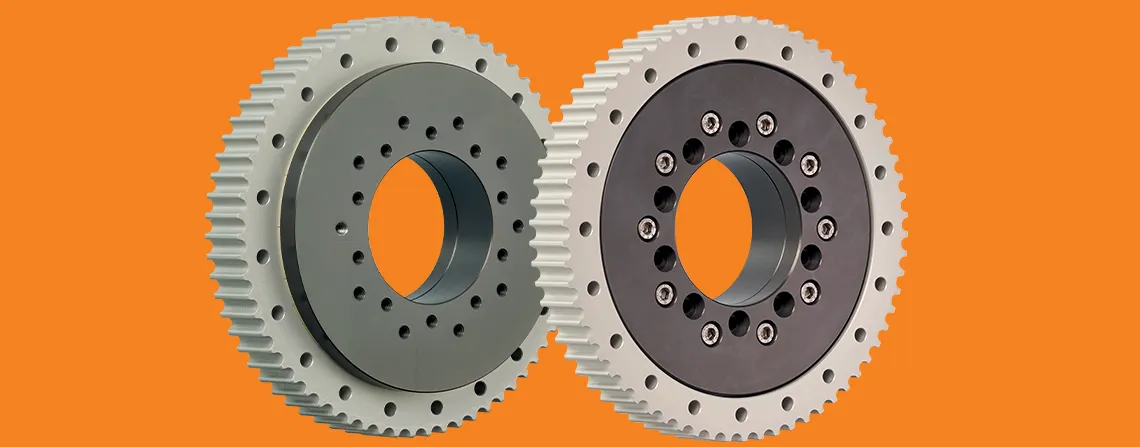 Anillos de goma dentados