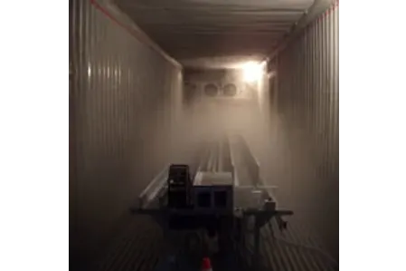 essai de l'opération de déplacement du câble